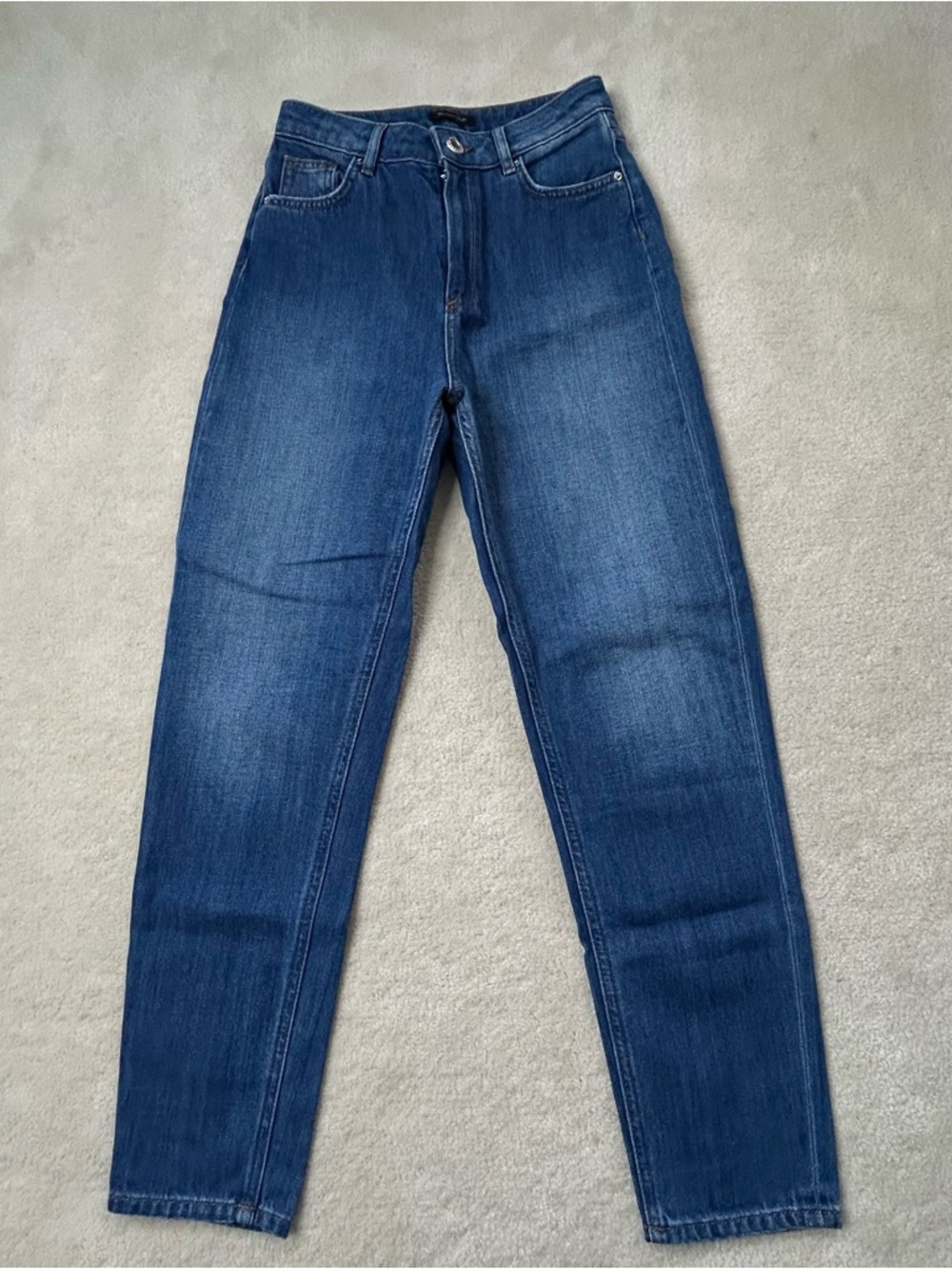 Massimo Dutti High Rise Mom Jeans Size 2 - Picture 2 of 14